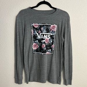 VANS BRAND NEW/TAGS ON long sleeve t-shirt size XS
